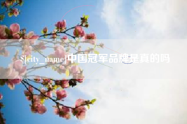 瓦房店中国冠军品牌是真的吗