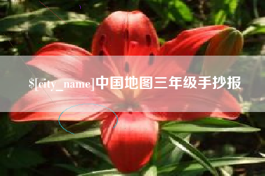 瓦房店中国地图三年级手抄报
