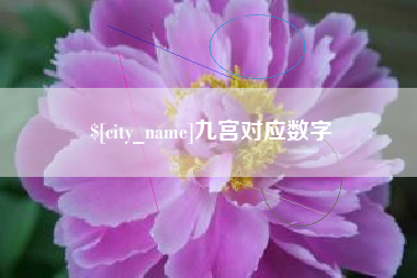 瓦房店九宫对应数字