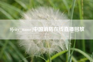 瓦房店中国消防在线直播回放
