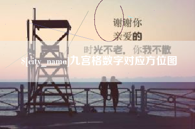 瓦房店九宫格数字对应方位图