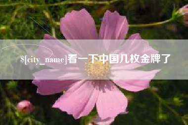 瓦房店看一下中国几枚金牌了