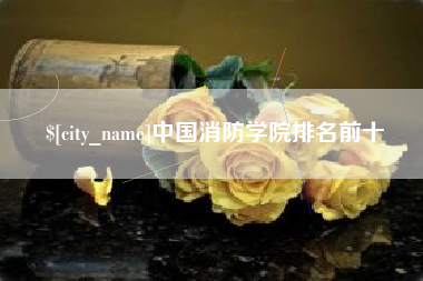 瓦房店中国消防学院排名前十