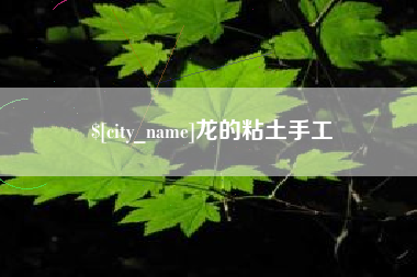 瓦房店龙的粘土手工