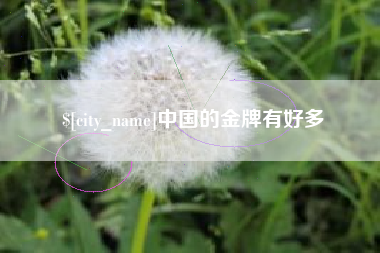 瓦房店中国的金牌有好多