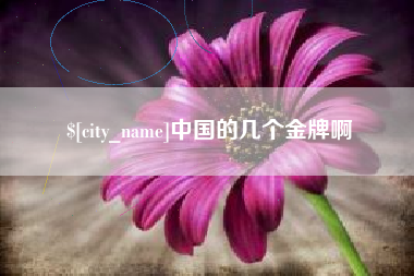 瓦房店中国的几个金牌啊