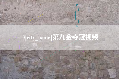 瓦房店第九金夺冠视频
