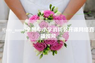 瓦房店全国中小学消防公开课网络直播视频
