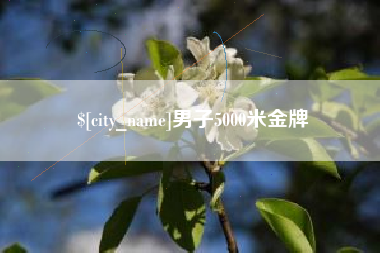 瓦房店男子5000米金牌