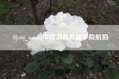 瓦房店中国消防救援学院航拍