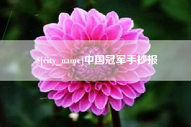瓦房店中国冠军手抄报