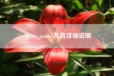 瓦房店九宫详细说明