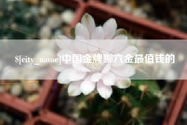 瓦房店中国金牌哪六金最值钱的