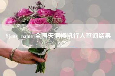 瓦房店全国失信被执行人查询结果