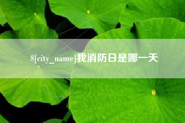 瓦房店我消防日是哪一天