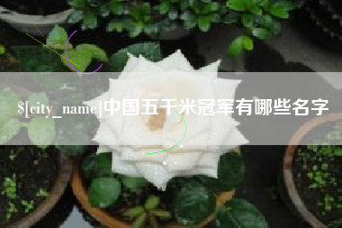 瓦房店中国五千米冠军有哪些名字